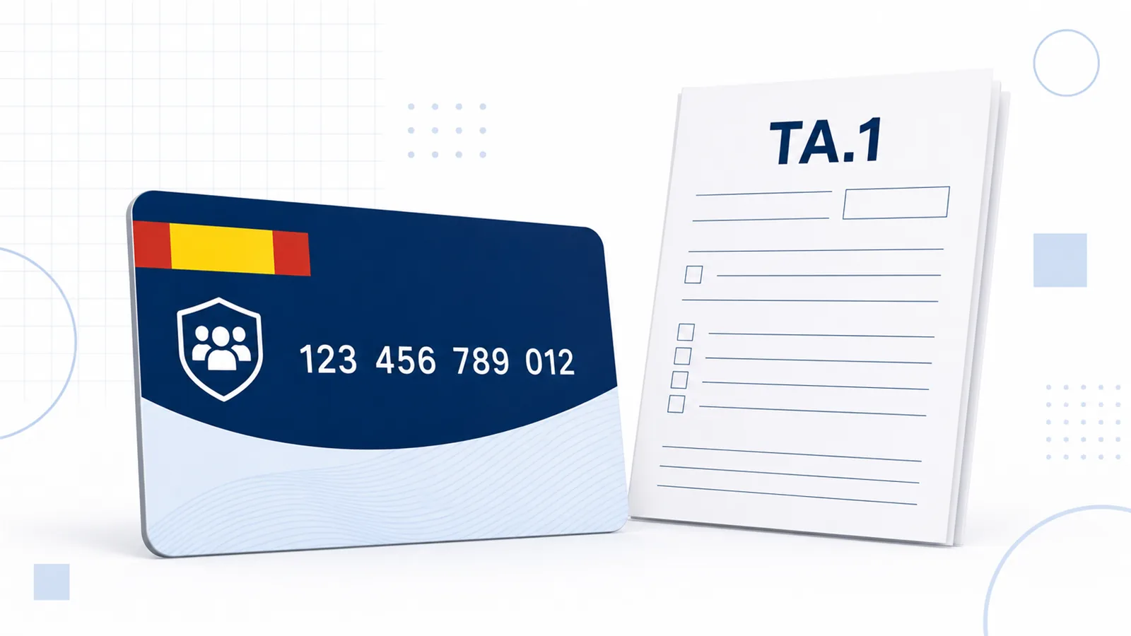 Getting a NUSS: Spain's social security number, requested with form TA.1 from the Tesoreria General