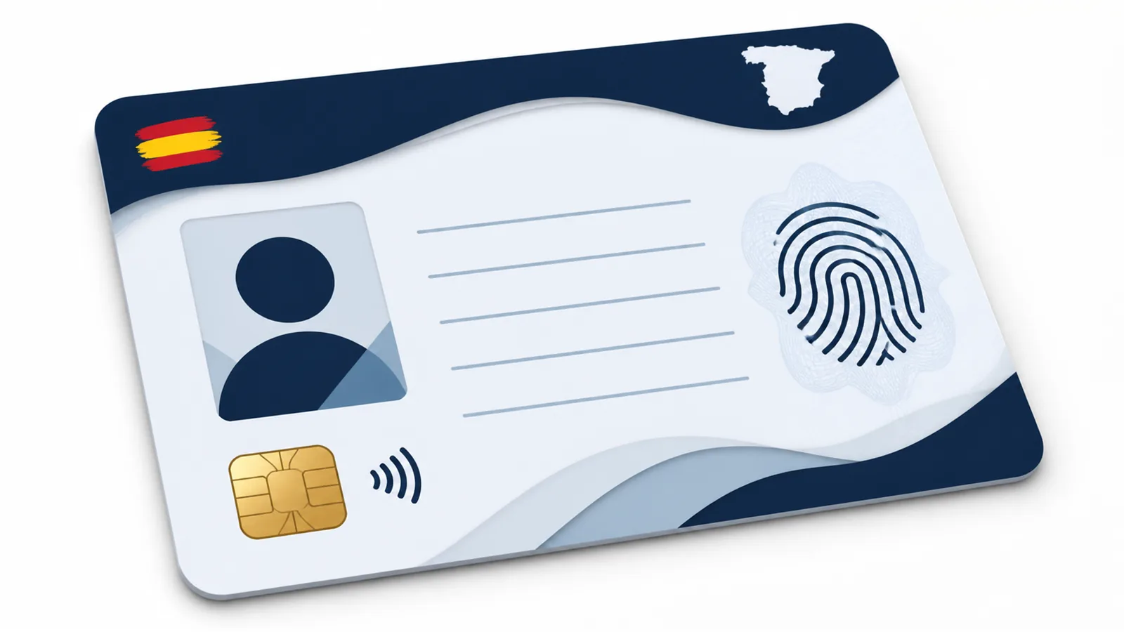 Spanish TIE residence card: the biometric card carrying a non-EU resident's photo, NIE number and permit expiry date